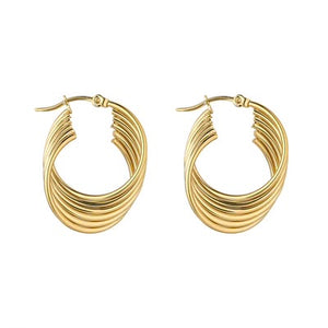 Spiral Earings - Knight & Day