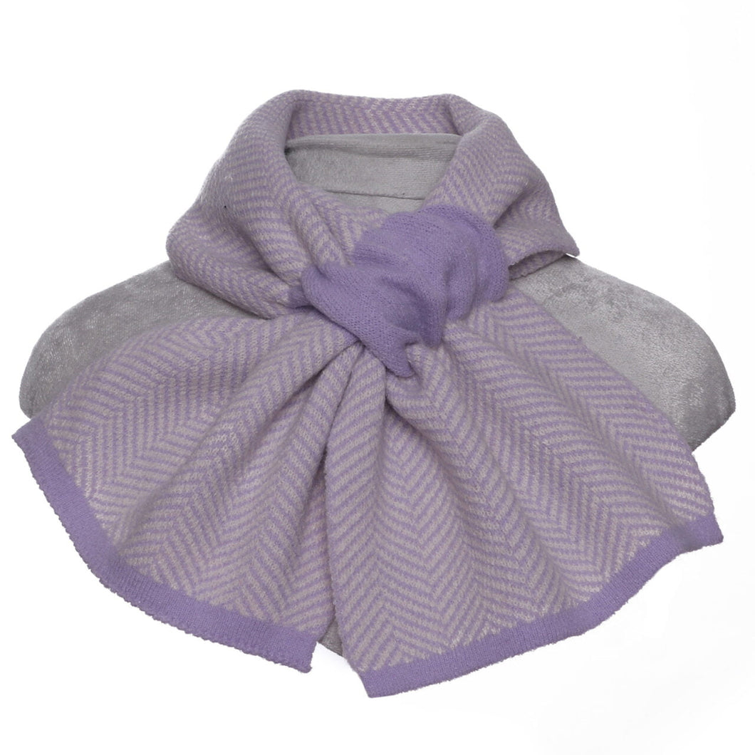 1041911 -  Pull Through Scarf - Lilac - Zelly