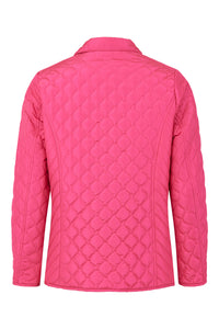 843- Pink Quilted Jacket- Frandsen