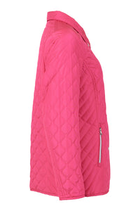 843- Pink Quilted Jacket- Frandsen