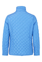 Load image into Gallery viewer, 843- Blue Quilted Jacket- Frandsen