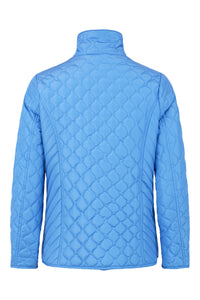 843- Blue Quilted Jacket- Frandsen