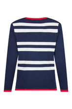 Load image into Gallery viewer, 6428 - Striped Jumper - Navy - Sunday