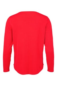 6430 - Speckled Jumper - Red - Sunday