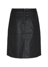 Load image into Gallery viewer, 16881- MIDI Leather Skirt- Black- Soya Concept