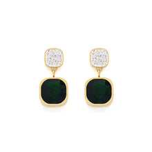 Load image into Gallery viewer, Ashlyn Emerald Earrings - Knight &amp; Day