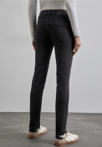 377770- Black Thermo Jeans - Street One