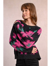 Load image into Gallery viewer, 1593 - Floral Brushed Knit Jumper - Molly Bracken