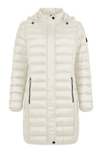 Load image into Gallery viewer, 527- Frandsen 3/4 length down jacket- Sand