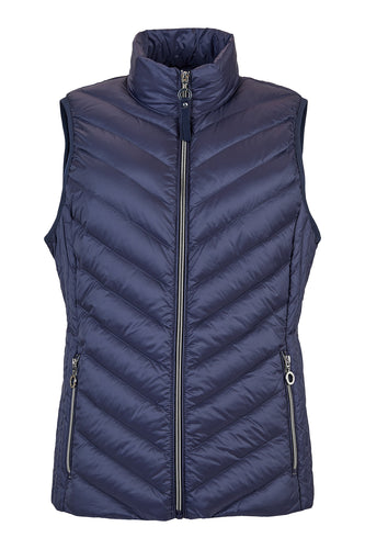 529- Frandsen Real Down Gilet- Navy