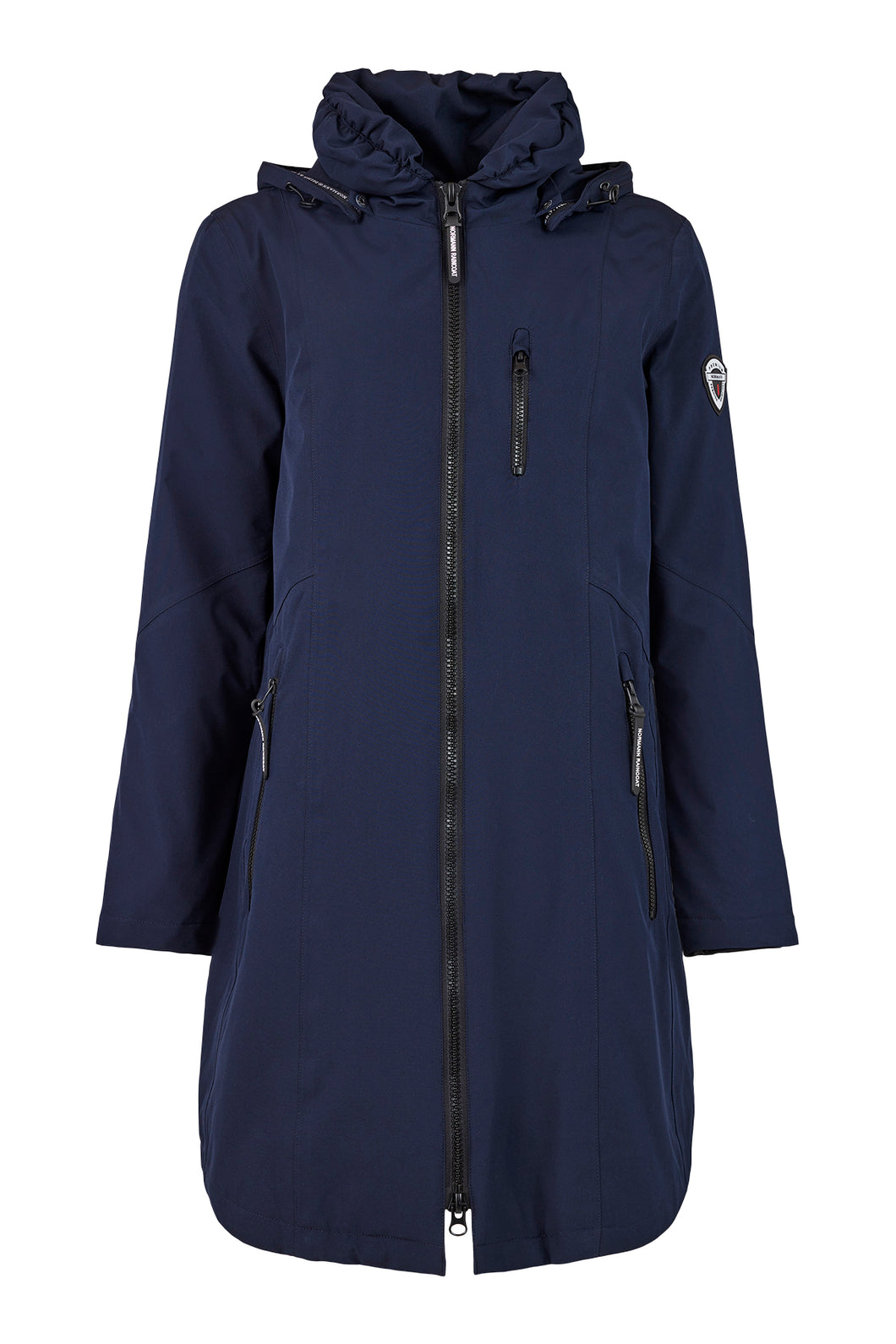 9223- Normann Winter Weight Raincoat- Navy