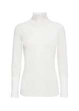 Load image into Gallery viewer, 24941- Lace Collar &amp; Cuff Tee- Off White - Soya Concept