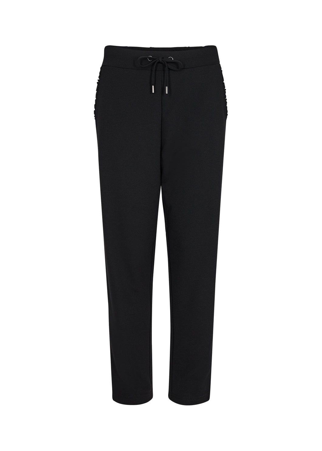 25089 - Trousers with Draw String - Black - Soya Concept