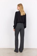 Load image into Gallery viewer, 26670- High Waist Pinstripe Classic Trousers- Dark Grey- Soya Concept