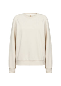 26841 - Cream Crew-Neck Jumper - Soya Concept