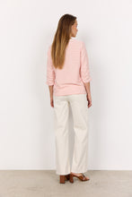 Load image into Gallery viewer, 26898 - Striped Long-Sleeve Top - Peach - Soya Concept