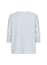 Load image into Gallery viewer, 26898 - Striped Long-Sleeve Top - Blue - Soya Concept