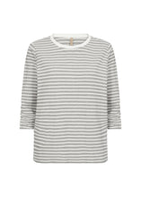 Load image into Gallery viewer, 26898 - Striped Long-Sleeve Top - Green - Soya Concept