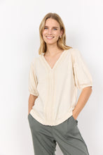 Load image into Gallery viewer, 26910 - V-Neck Blouse - Cream - Soya Concept