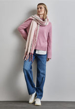 Load image into Gallery viewer, 302899-Pink Stand Up Collar Jumper -Street One