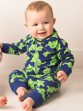 Load image into Gallery viewer, Maple the Dino Zip Up Romper - Blade &amp; Rose