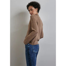 Load image into Gallery viewer, 302899- Rich Mocha Stand Up Collar Jumper -Street One