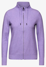 Load image into Gallery viewer, 253869- Lilac Zip Cardigan - Cecil