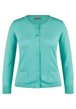 Load image into Gallery viewer, 111522 - Button-Up Cardigan - Green - Rabe