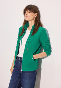 321766 - Green Zip up Sweatshirt - Cecil