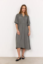 Load image into Gallery viewer, 41035 - Flowy Dress with Button Detail - Soya Concept