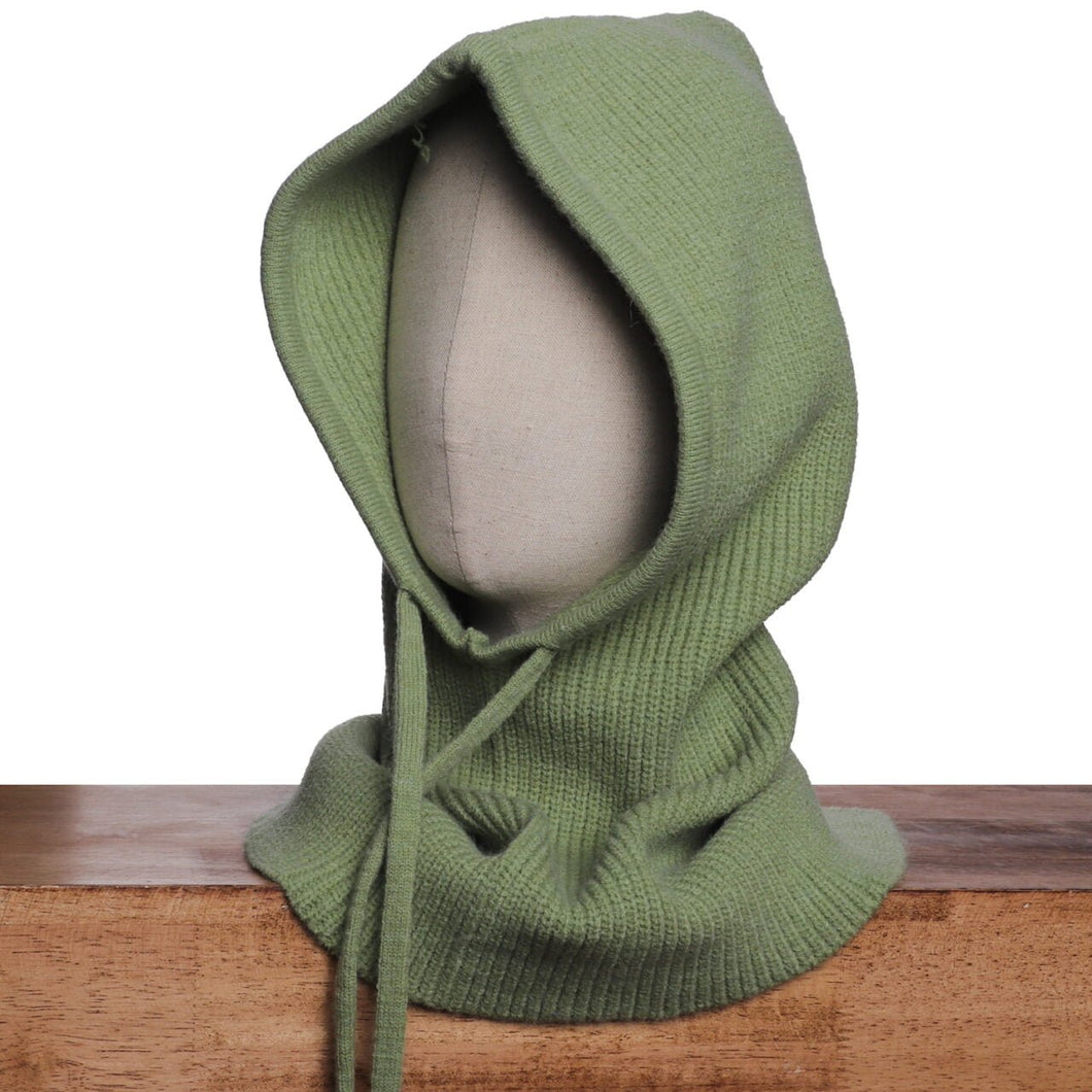 5004508 - Knitted Hood - Green - Zelly