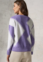 Load image into Gallery viewer, 302978- Diamond Print Lilac Jumper - Cecil