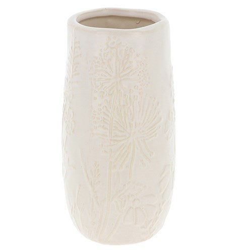 336570 - Meadow Sweet Cream Tapered Vase  - Joe Davies