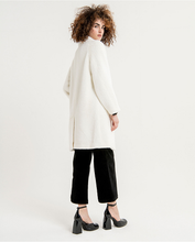 Load image into Gallery viewer, 411- Oversize Style Coat- White- Surkana