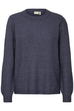 Load image into Gallery viewer, 4492- Round Neck Jumper-Indigo- Fransa