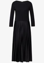 Load image into Gallery viewer, 144225- Black Plissee Dress - Street One