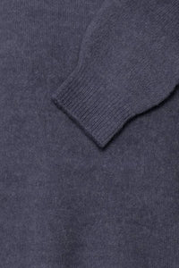 4492- Round Neck Jumper-Indigo- Fransa