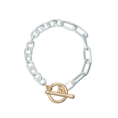 Brianna Mixed Metal Braclet - Knight & Day