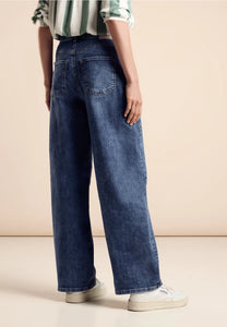 378109 - Dark Blue Wide Legs Jeans - Street One