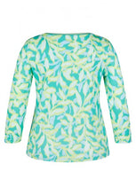 Load image into Gallery viewer, 211350 - Abstract leaf Pattern T-Shirt - Rabe