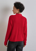 Load image into Gallery viewer, 302902- Red Turtleneck Jumper - Street One