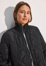 Load image into Gallery viewer, 101021 - Black Long Blouson Coat - Cecil