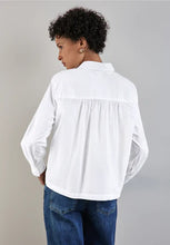 Load image into Gallery viewer, 345057 - White Embroidered Blouse with Collar- Street One