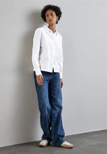 Load image into Gallery viewer, 345057 - White Embroidered Blouse with Collar- Street One