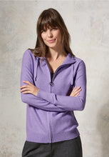 Load image into Gallery viewer, 253869- Lilac Zip Cardigan - Cecil