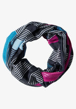 Load image into Gallery viewer, 572537 - Foil Print Loop Scarf - Cecil