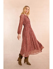 Load image into Gallery viewer, 1550 - Dark Red Mona Dress - Molly Bracken