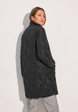 Load image into Gallery viewer, 101021 - Black Long Blouson Coat - Cecil