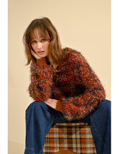 Load image into Gallery viewer, 1604- Mixed Texture Rust Jumper - Molly Bracken