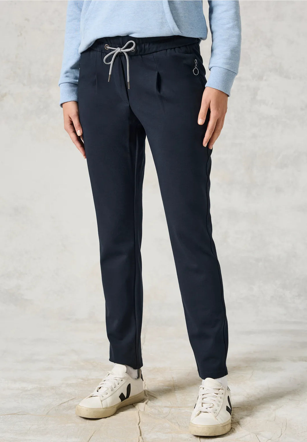 378180 - Navy Tracey Joggers - Cecil